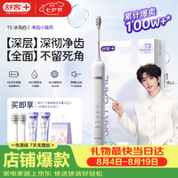 舒客 声波电动牙刷（享2刷头+智感白牙膏40g+礼袋）