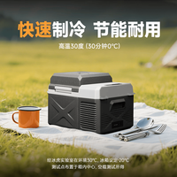 Alpicool 压缩机制冷2025新款C12车家两用冷冻冷藏户外速冻迷你小冰箱