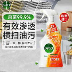 滴露 强力纯净厨房清洁剂 杀菌除臭去污神器 750ML