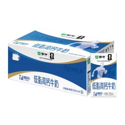 蒙牛 低脂高钙牛奶 250ml*16盒 2件