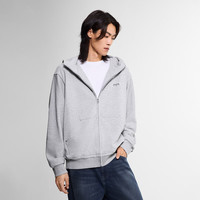 Lee 26秋冬新品舒适版连帽设计Logo贴布男女同款长袖卫衣