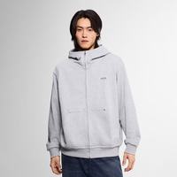 Lee 26秋冬新品舒适版连帽设计Logo贴布男女同款长袖卫衣