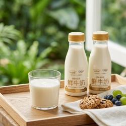 每日鲜语 高钙 鲜牛奶185ml*12瓶