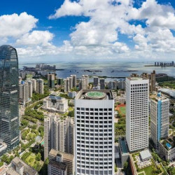 海口希尔顿酒店 行政海景大床房I瞰海·悦享1晚