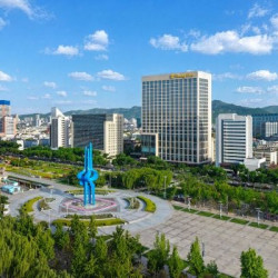 济南香格里拉大酒店 豪华景观大床房-俯览泉城场2晚