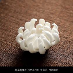 艾格辰 菊花香插陶瓷香薰炉