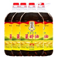 菜子王 四川风味菜籽油5L*4桶
