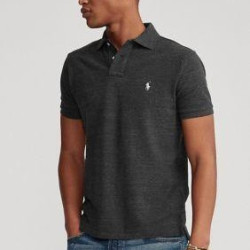 RALPH LAUREN Custom Slim Fit Mesh Polo