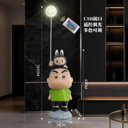 艾格辰 蜡笔小新手办落地灯