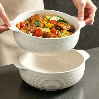 悠米兔 双耳大汤碗 10.5英寸 2000ml