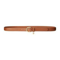 RALPH LAUREN Saffiano皮革 黑色 皮带