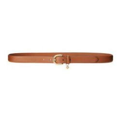 RALPH LAUREN Saffiano皮革 黑色 皮带