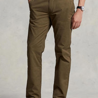 RALPH LAUREN 男士休闲裤 Stretch Straight Fit Washed Chino Pants
