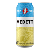 VEDETT 白熊 玫瑰红啤酒 500ml*6听