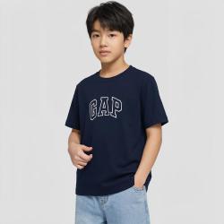 Gap 纯棉基础款 儿童短袖T恤