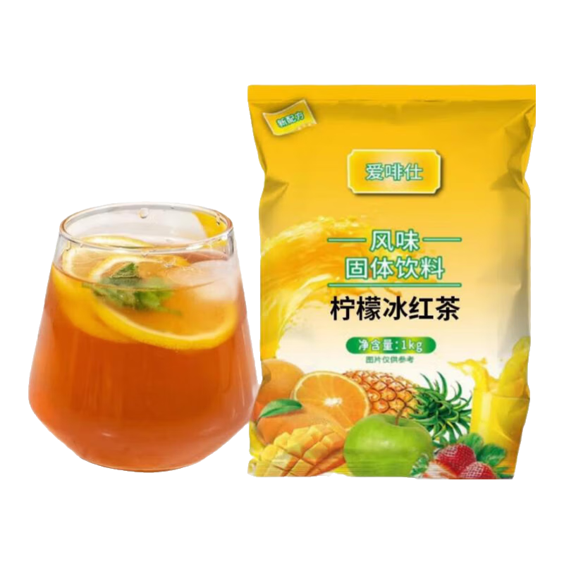 爱啡仕 柠檬冰红茶风味固体饮料 1kg*20袋
