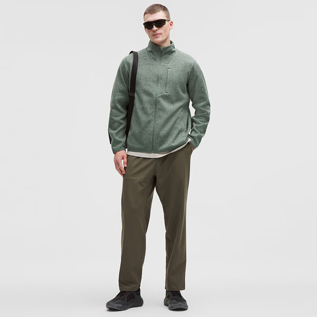 lululemon 丨Sojourn 男士拉绒内里针织夹克 LM3EW9S