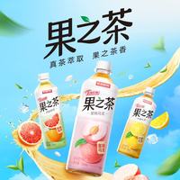 东鹏 特饮果之茶500ml*8瓶柠檬红茶蜜桃乌龙西柚茉莉果味茶饮料 500ml*8瓶