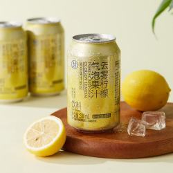 盒马 云雾柠檬 芭乐 皇帝柑气泡果汁饮料 330ml*15罐 云雾柠檬 330mL*15罐 箱装
