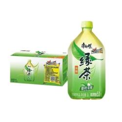康师傅 绿茶1L*12瓶整箱调味茶饮料低糖清爽解渴解腻批发特价包邮 绿茶1L*12瓶
