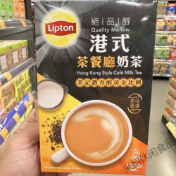 立顿 澳门Lipton香港立顿港式茶餐厅奶茶餐厅奶茶冲饮190g(19g*10)