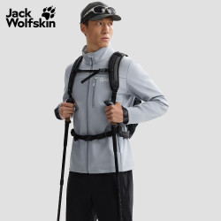 Jack Wolfskin 男女款立领软壳夹克A62521A  内里微绒