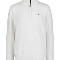 RALPH LAUREN Boys 8-20 1/4 Zip Solid Sweater Knit Pullover