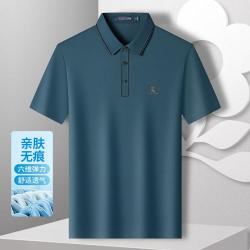 梦特娇 高品质夏季商务休闲短袖男式Polo上衣