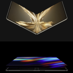 华为 MateBook Fold 非凡大师 麒麟X90 Plus 鸿蒙折叠电脑 智慧手写 双层OLED轻薄本 32GB 2TB流光金