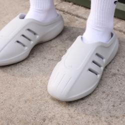 adidas 三叶草休闲拖鞋穆勒鞋2026夏男女运动风JS4705