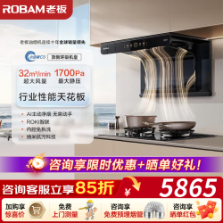 老板 烟灶套装 顶配定时+防干烧烟灶套装C5+C5