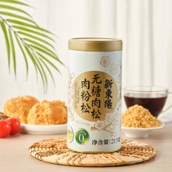 新东阳 新東陽 新东阳 无糖肉松 休闲辅食 配粥下饭菜 不添加人工糖精 213g/罐