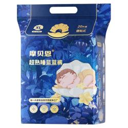 摩贝恩 超熟睡蓝蓝裤 拉拉裤 L22片