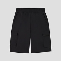 GANT 春夏男士经典简约百搭通勤工装弹力休闲短裤 500-黑色 XL