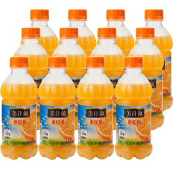 可口可乐 碳酸饮料整箱迷你小瓶装汽水便携装年货饮品饮料  果粒橙300ml*12瓶