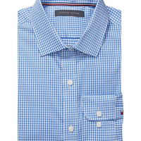 TOMMY HILFIGER Men's Slim Fit TH Flex Stretch Dress Shirt