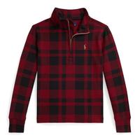 RALPH LAUREN 男童格纹纯棉套头衫 2-7岁 T恤