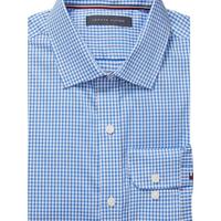 TOMMY HILFIGER 男士修身弹力商务衬衫