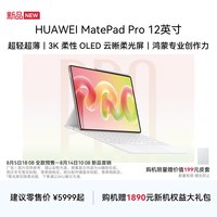 华为 MatePad Pro 12英寸 华为平板电脑 超轻超薄 3K柔性OLED屏移动办公创作学习 官方旗舰店