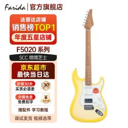 法丽达 电吉他F 5020 3030 2020 5051  初学者入门单摇单单双电吉他