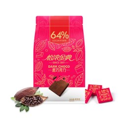 怡浓 金典可可脂黑巧克力400g 64%可可