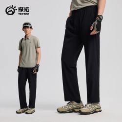 探拓 户外速干裤 男款云墨黑 L