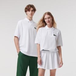 LACOSTE 男女同款翻领Polo衫情侣衫