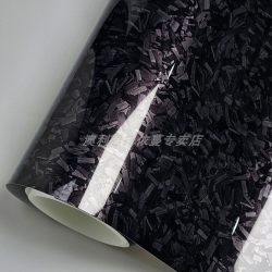 澳利思托 PET锻造花碳 碳纤维膜 1米X10厘米