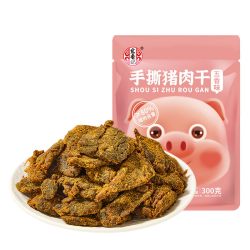 宏香记 手撕猪肉干 五香味 300g*2包