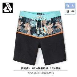 DUNKELVOLK 沙滩裤男速干可下水泳裤男士海边游泳冲浪短裤泡温泉裤