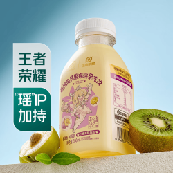 七鲜 x王者荣耀 西梅奇异果“瑶瑶”果冻饮料350ml*3组套装