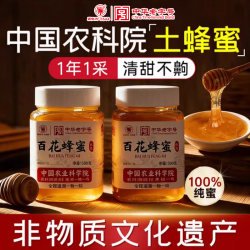 鼎恒升 百花蜂蜜 500g 纯正天然无添加