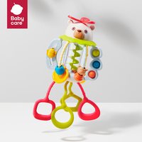 移动端：babycare 手摇铃可咬牙胶新生婴幼儿宝宝玩具0-3-6个月1岁抓握训练 小熊拉拉乐+手摇铃