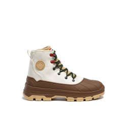 HUNTER BOOTS HUNTER女鞋2024早春新品女士探索系列沙漠踝靴高帮靴登山徒步鞋马丁靴女 沙褐色/SCC